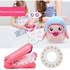 Decoration Deluxe Set, 5 Colors Glam Collection Hair Jewels Hair Decorations for Kids Hair Gems Hair Styling Tools Diamond Applicator Set Childrens Accessories for Load, Hair Fashion, Click,(#1)