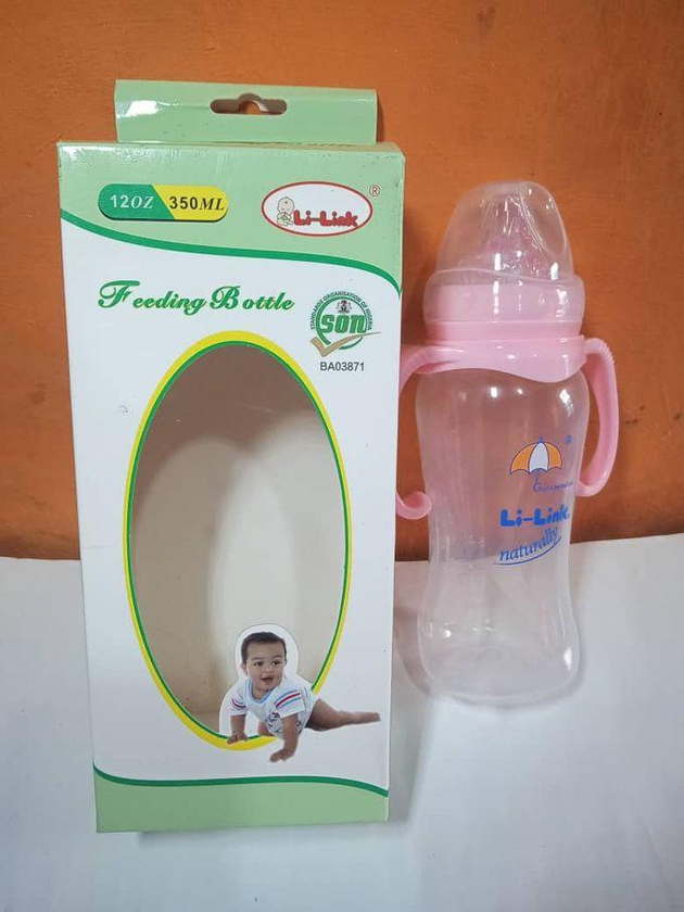 1 Big -350ML Li-Link -Quality Baby Feeding Bottle + Handle