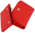 Mini Crown Small Wallet Red