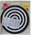 Double Face Darts Board - 17" - 6 Darts - 42 Cm - With 6 Free Darts - color may vary