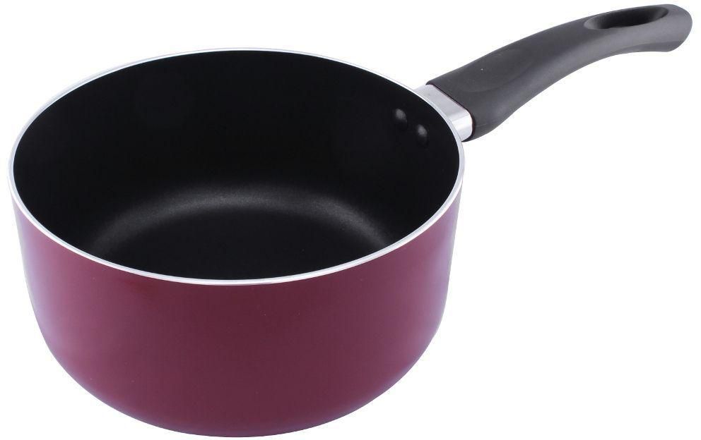 18 CM SAUCE PAN WITH GLASS LID IN RED - [SP18] by BEEFIT DINING AND COOKWARE