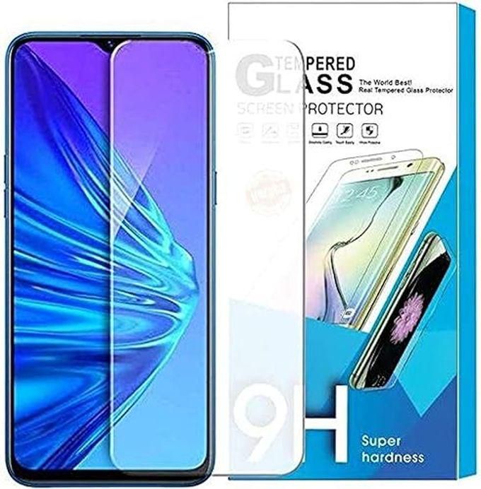 Realme 5 pro tempered glass screen protector - clear
