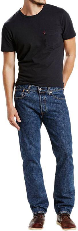 Levi's 501 Original Fit Jeans For Men- Dark Stonewash price from souq in  Egypt - Yaoota!