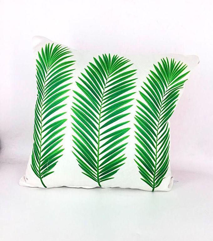 Memories Maker Cushion Cover Palms Green