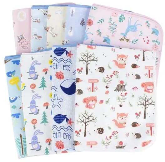 Mackintosh washable Macintosh Soft Portable Baby Mackintosh/Urine PadThe soft fabric of surface is strong absorbent and more breathable so that it can bring a more comfortable feel