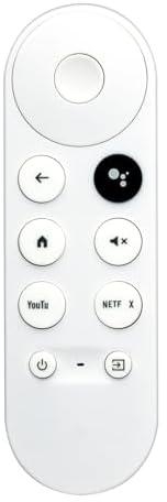 New Universal Remote Control Compatible with Google Chromecast 4k Snow, Voice Remote Control for G9N9N/GA01409-US/GA01919-US/GA01920-US/GA01923-US/GA02463-US/GA02464-US.(Remote Control ONLY)