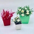 Artificial Flowers With Vase