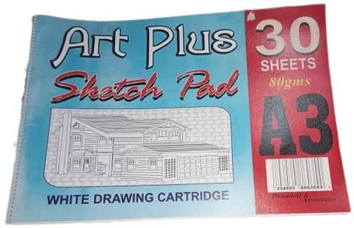 A3 Sketch Pad - White - 30 Sheets