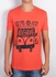 Printed Short Sleeve T-Shirt Red