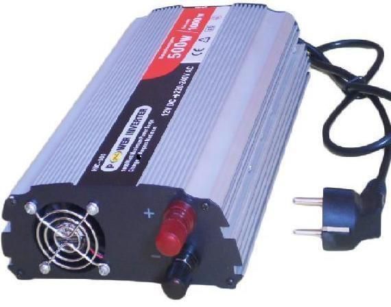 Power inverter 500w with car battery charger, modified sine wave