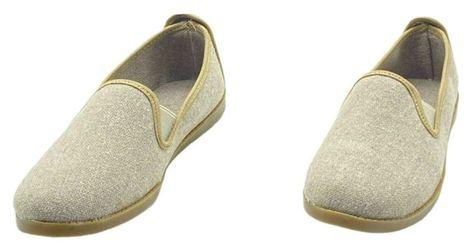 Squadra Canvas Comfortable Loafers For Women - Beige