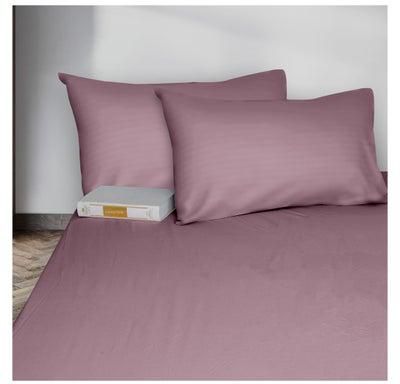 Flat Bed sheet Set Plain 3 pieces size 180 x 250 cm Model 021 from Family Bed