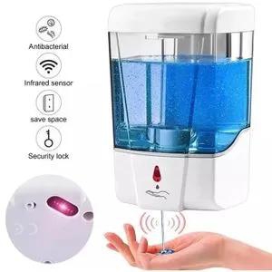 Generic Wall Mounted Automatic Hand Sanitizer & Soap Dispenser 700ML[Infrared Smart Sensor]Hand-free soap dispenser comes with built-in accurate infrared smart sensor, and just 0.5