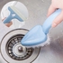 Cleaning Brush For Kitchen Bathroom Glass Tile Scraper Multifunctional Triangle Head Brush For Narrow Places And Hard Corners