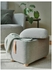 OSKARSHAMN Footstool with storage, Tibbleby beige/grey - IKEA