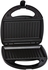 Black & Decker TS2060 2 Slice Removable Plate Sandwich Maker Grill, 750W - Black