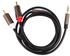 Jack 3.5mm to 2 RCA Audio Cable AUX Splitter 3.5mm Stereo Ma
