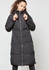Oversized Hooded Quilted Coat