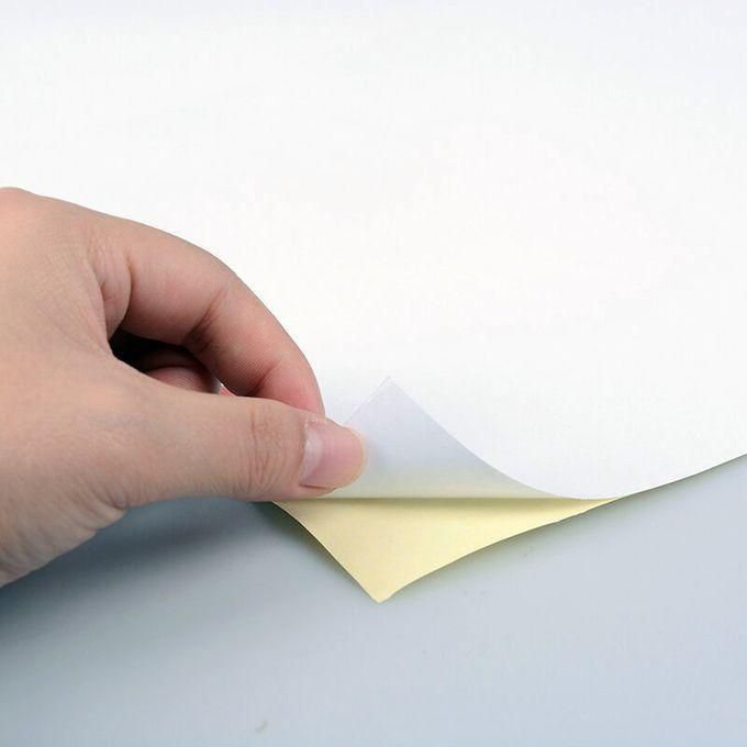 White Self-adhesive Note Paper, Size 9 * 7 Cm, Writable And Printable, Pack Of 200 Sheets