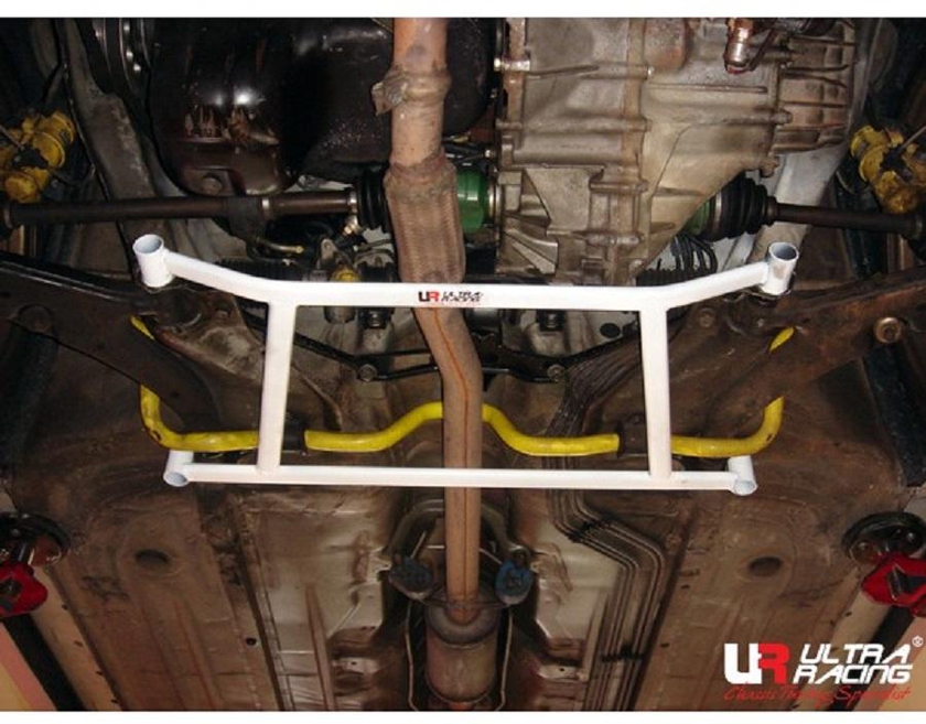 ULTRA RACING 4 Point Front Lower Bar:Toyota Starlet EP 80/82/90/91 [LA4-291]