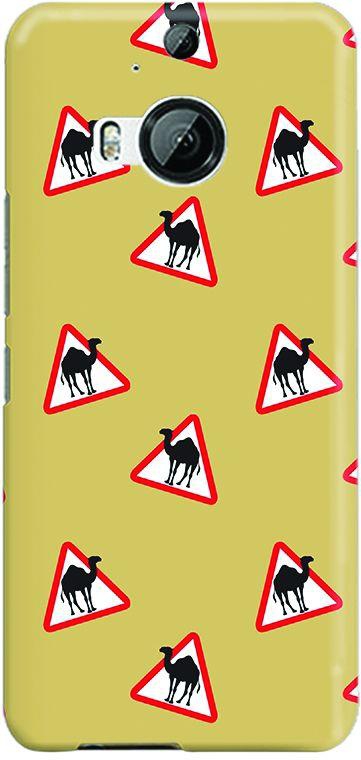 Stylizedd HTC One M9 Plus Slim Snap Case Cover Matte Finish - Camel Signs