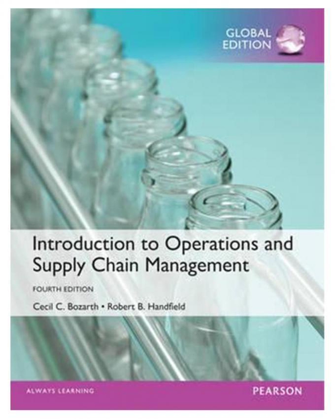 Introduction to Operations and Supply Chain Management: Global Edition