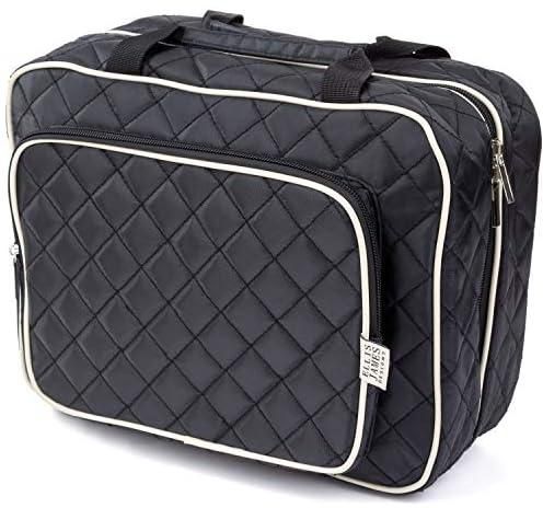 Large Travel Toiletry Bag for Women with Hanging Hook, Black, Big Wash Bag - Hair Dryer Case - Multi-use Toiletries Kit Cosmetics Makeup XL Bathroom Organiser Suitcase Luggage