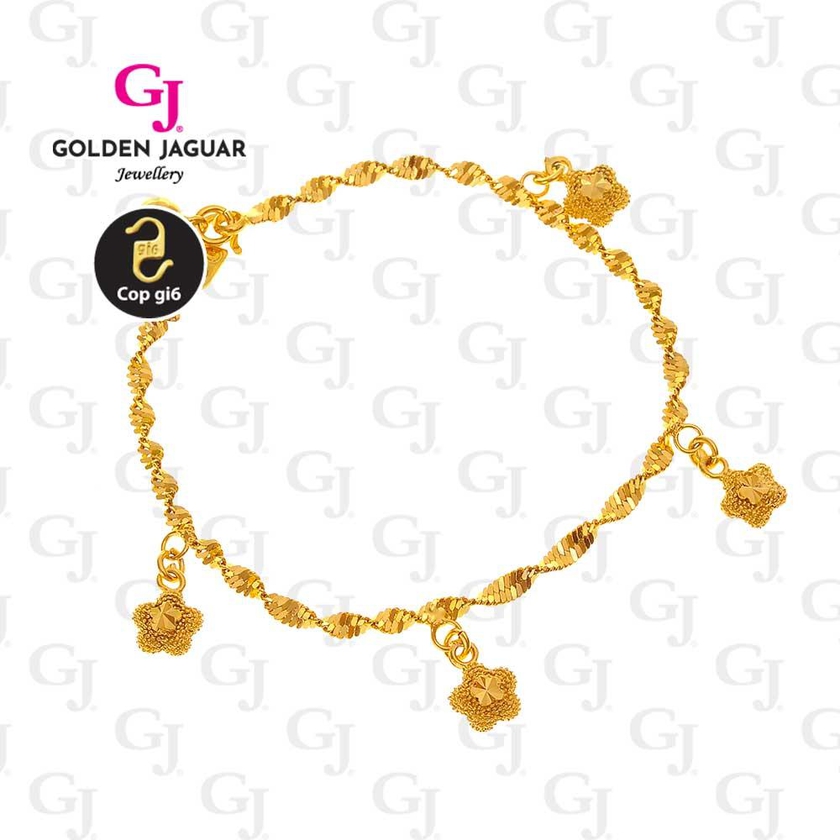 GJ Jewellery Emas Korea Bracelet - Gila-Gila 2360210-0BG
