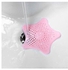 Star Shape Sink Strainer Filter Pink 15x13x12centimeter