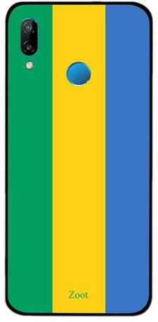 Thermoplastic Polyurethane Protective Case Cover For Huawei Nova 3e Gabon Flag