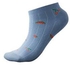 Casual Ankle Reaching Socks Light Blue/Multicolour