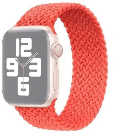 Replacement Strap Watchband For Apple Watch Series 6/SE/5/4/3/2/1 38mm - 40mm Bright Orange