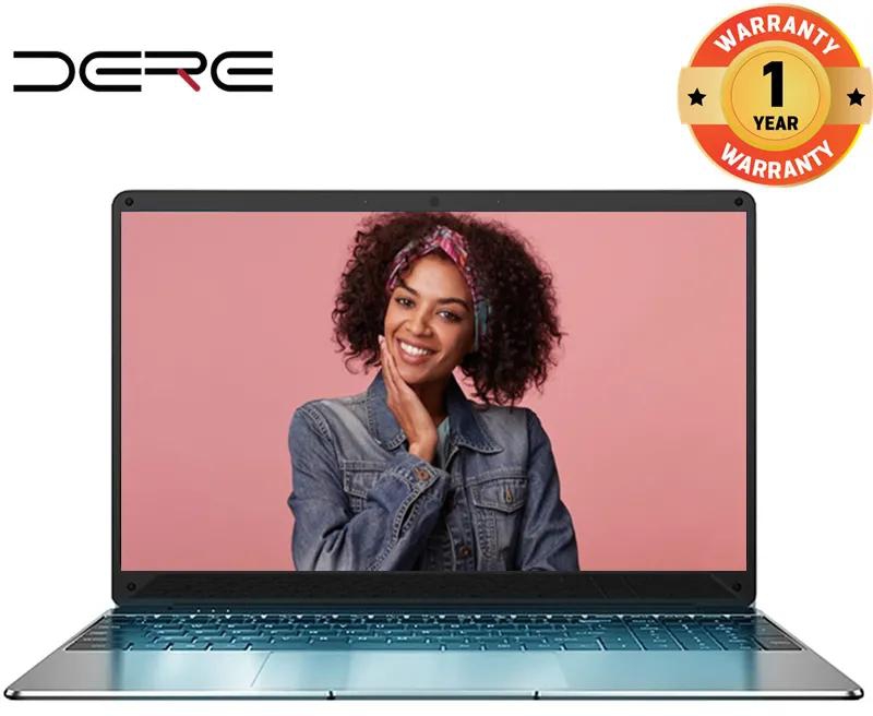 2022 New DERE R12 Pro Laptops 12GB 256GB SSD Intel Celeron N5100 Quad-core Base Frequency 2.00 GHz 15.6'' 1920x1080 FHD Display Windows 10 Ultra Thin Notebook