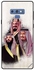 غطاء حماية بطبعة صورة محمد سلمان وعبد العزيز آل سعود لهاتف سامسونج جالاكسي نوت 9 متعدد الألوان