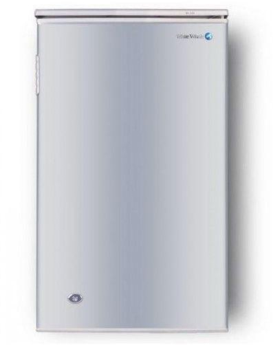 White Whale Bar Refrigerator, 95 Liters, Silver- WR-R4KSS