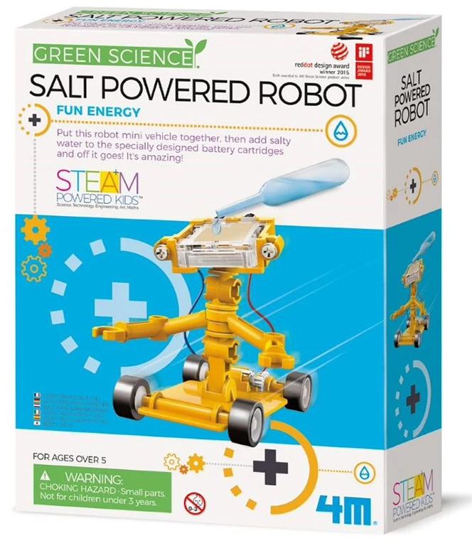 Salt Powered Robot