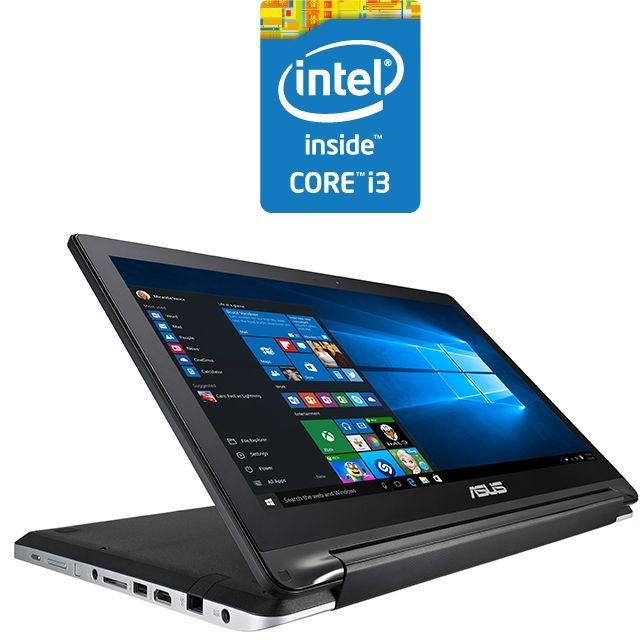 ASUS Transformer Book Flip TP550LJ Laptop - Intel Core i3 - 4GB RAM - 500GB HDD - 15.6 " HD Touch - 2GB GPU - DOS - Grey