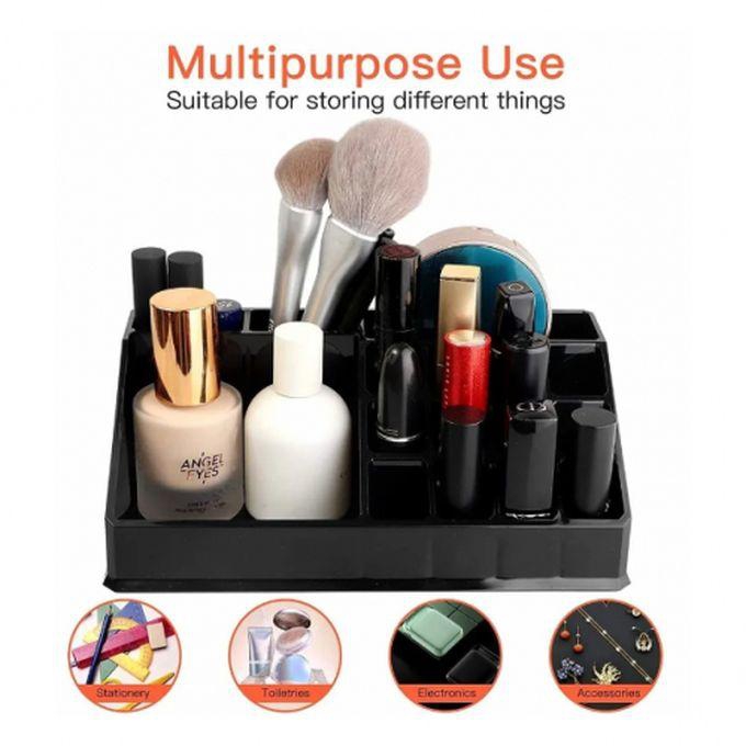 Multifunctional Makeup Organizer Storage Box For Lipstick, Brush And Nail Polish.