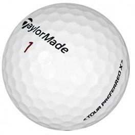 1 Dozen Taylormade Tour Preferred X Used Golf Balls