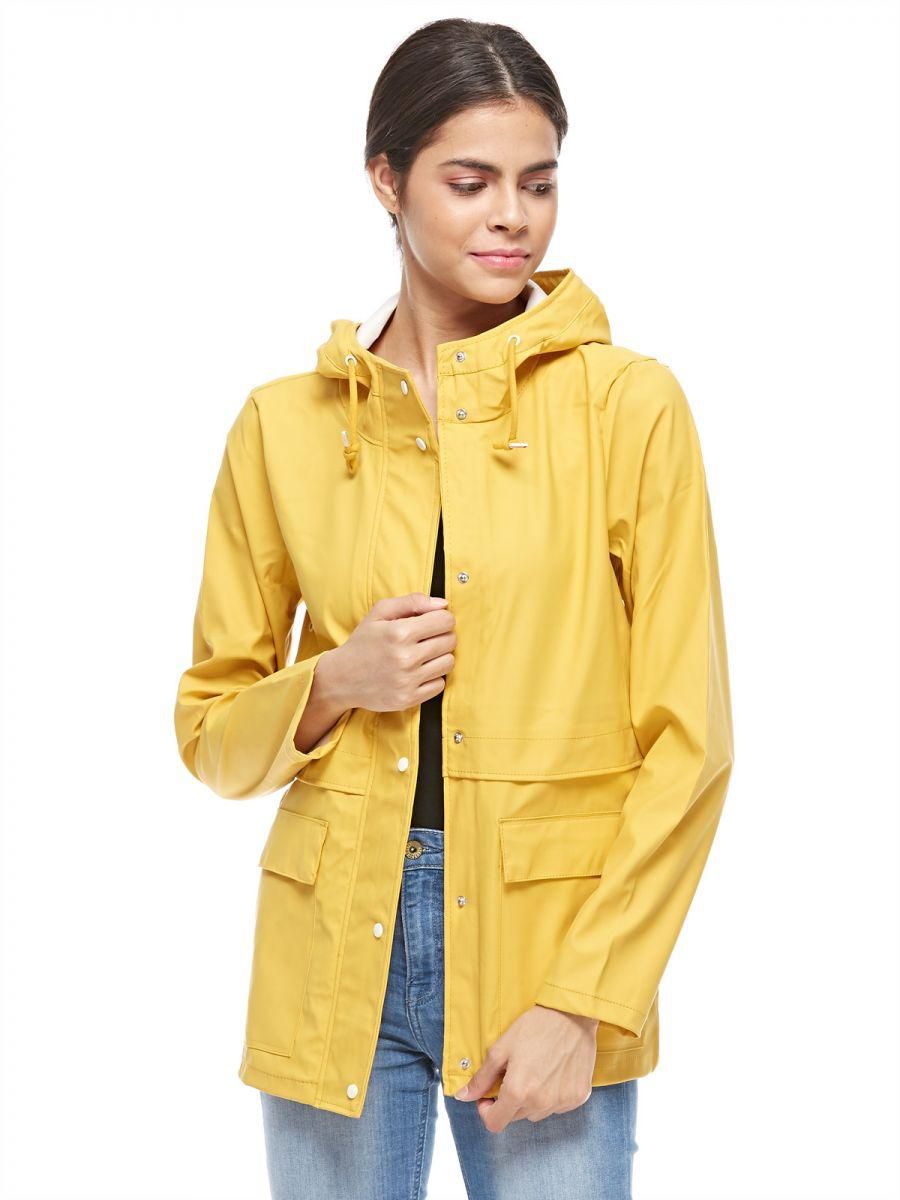 Only Trench Coat for Women - Yellow