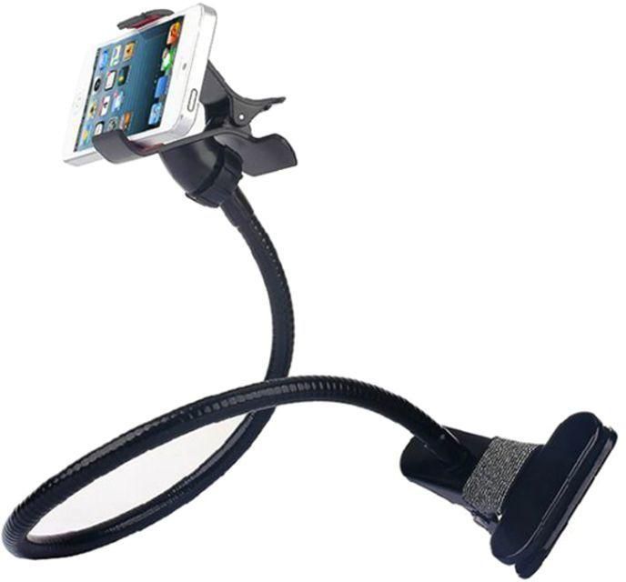 Generic - Universal Flexible Phone Holder With Clip Black