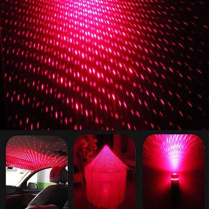 Laser Pointer Red Light With 3 Shapes With USB Port