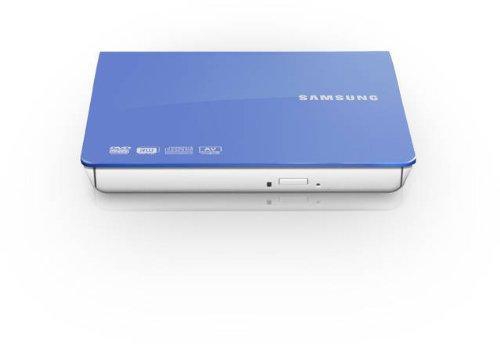 Samsung 8X Slim Portable DVD RW USB External Drive Blue