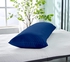 KLUB LINEN Long Body Pillow 1pc, Fabric: 100% Polyester 85 GSM Microfiber 1 cm Stripe Super Soft, Filling: 1300 gm Hollow Fiber Comfort, Breathable &amp; Ultra Soft Size: 45 x 120 cm, Color: Royal Blue