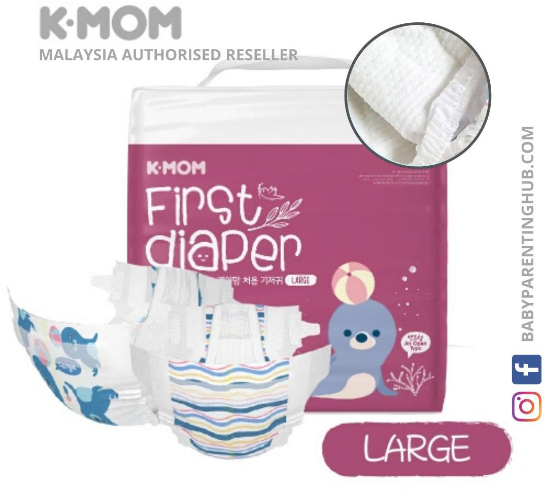 K-Mom First Diaper - L 26pcs