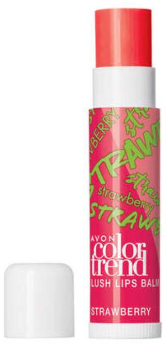Avon Color Trend Lip Balm Deco Strawberry