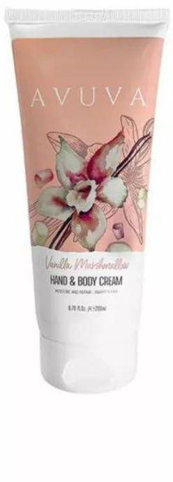 Avuva Hand And Body Cream - Vanilla Marshmallow, 200ml