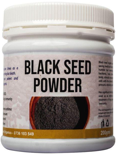 Black Seed Powder (Nigella Sativa / Black Cumin Powder) 200 Gms