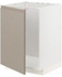 METOD خزانة قاعدة للحوض, أبيض/Upplöv بيج غامق مطفي, ‎60x60 سم‏ - IKEA
