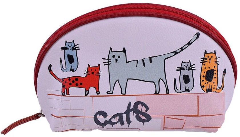 Biggdesign Cats Travel Cosmetic Bag Make up Pouch Case Toiletry Organizer Pencil Case